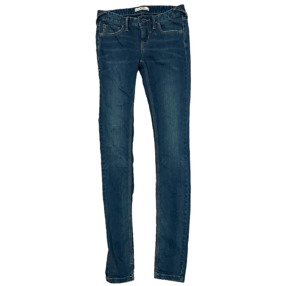 Free People Distressed Montana Skinny Jeans in Lake Blue- Women’s Size 26 - Picture 6 of 12